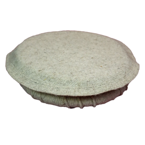Luxury Hand Made Pure Woolen Light Beige Chitrali Pakol Cap