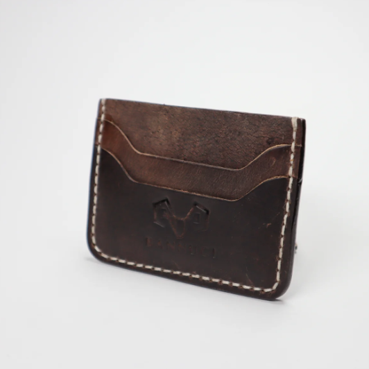 Premium Quality Tan Brown Leather Card Holder by Bannuci